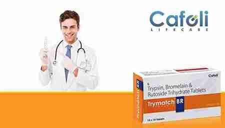 Trymatch BR Tablet at the best price in the Gut Health Franchise for anti-inflammatory and digestive support.